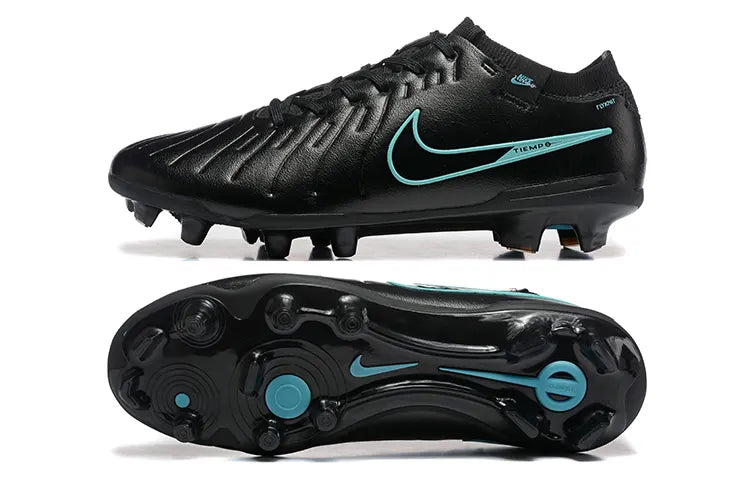 Nike Tiempo Black Turquoise - Hình 9