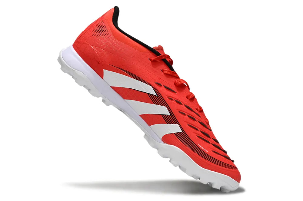 Adidas Red White Turf Shoe
