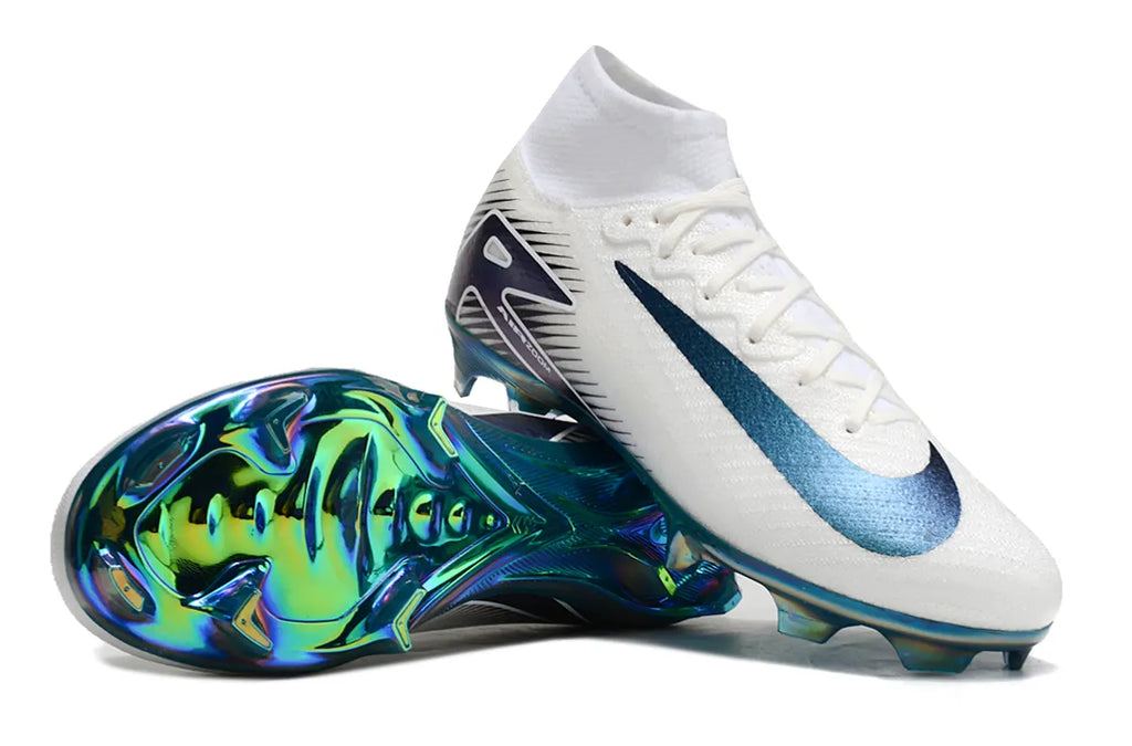Nike Superfly 9 White/Blue - Hình 5