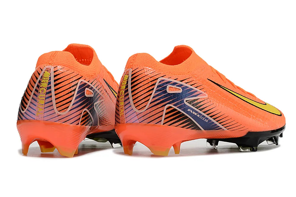 Nike Orange Firm Ground Cleats - Hình 4
