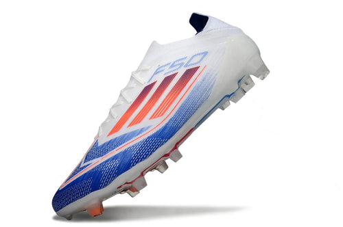 Adidas F50 White/Blue Soccer - Hình 2