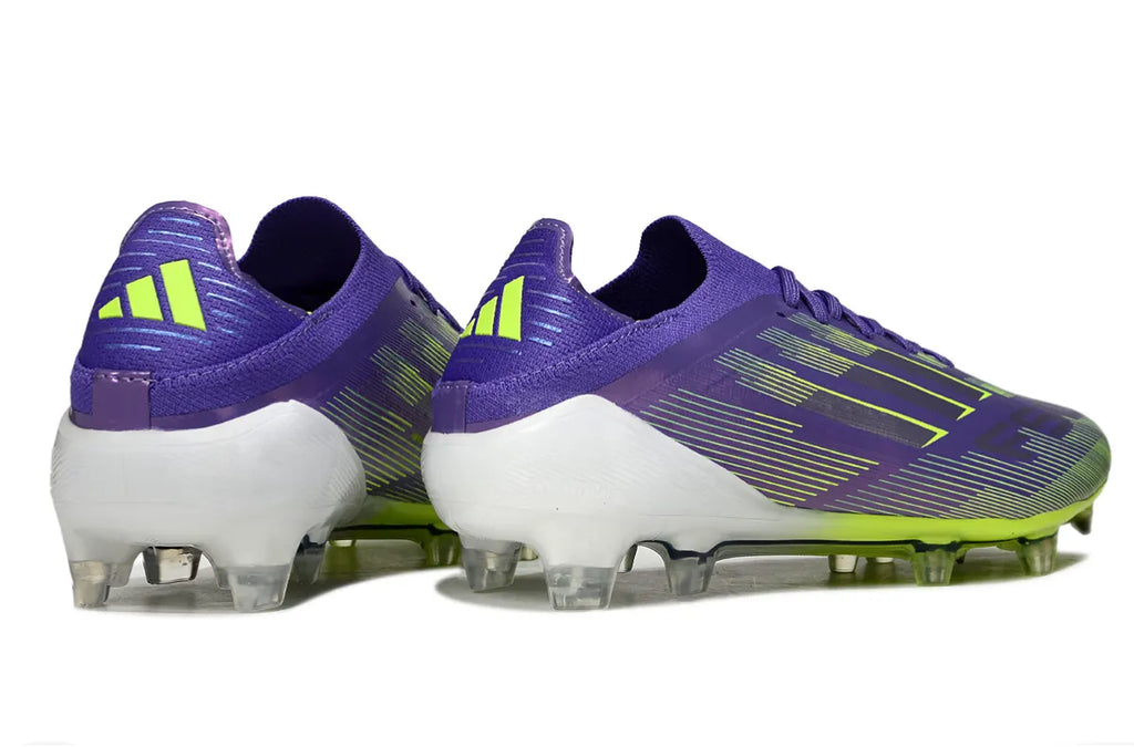 Adidas X Crazyfast.1 Purple/Lime - Hình 4