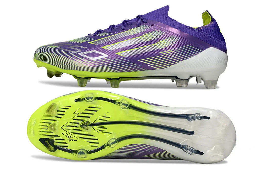 Adidas X Crazyfast.1 Purple/Lime - Hình 6
