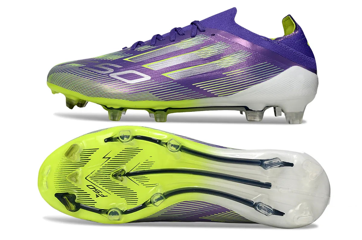 Adidas X Crazyfast.1 Purple/Lime - Hình 6