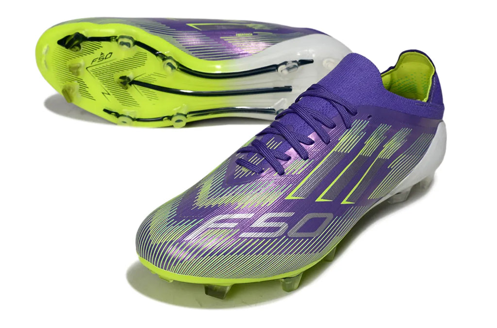 Adidas X Crazyfast.1 Purple/Lime - Hình 3