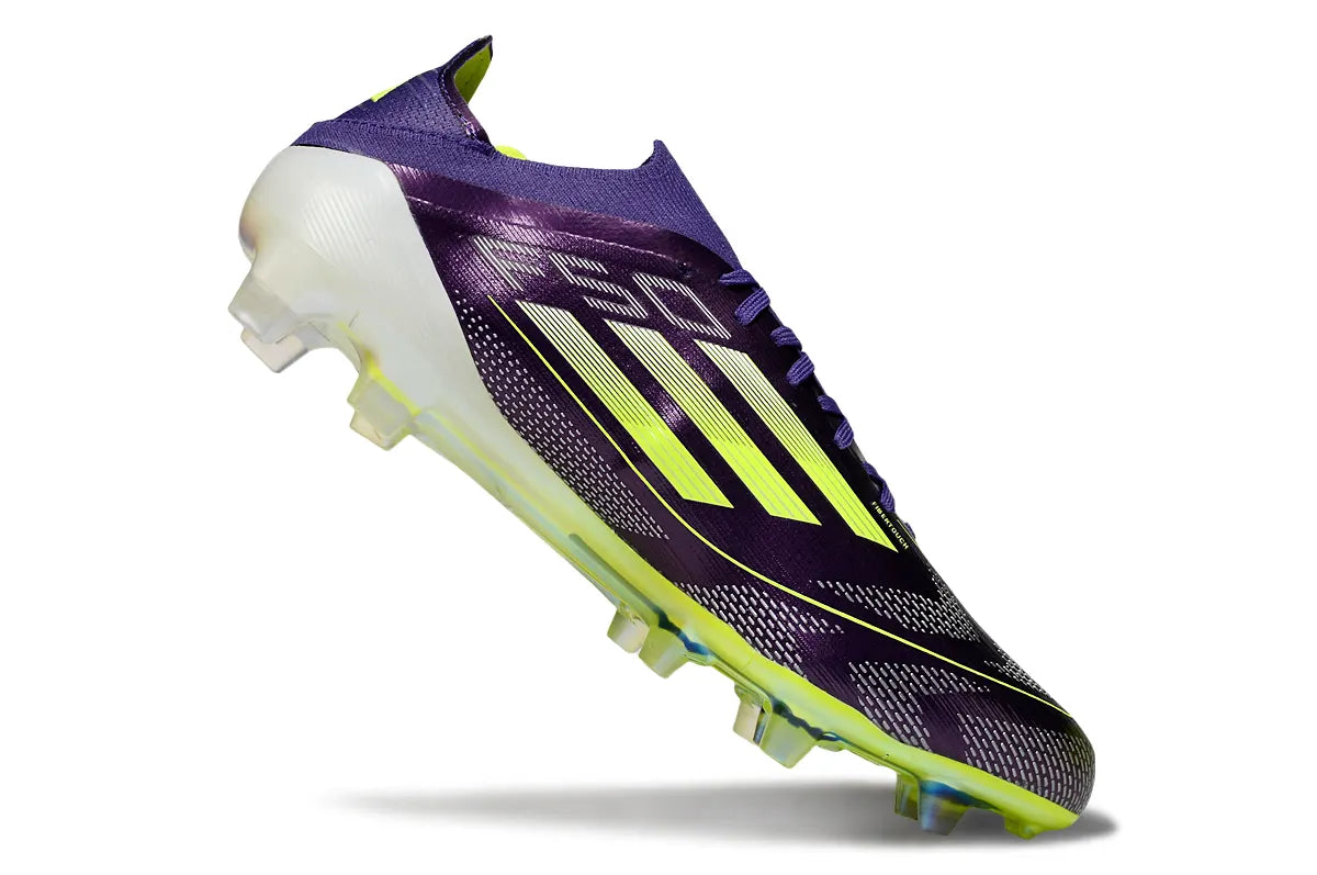 Adidas Purple Lime Cleats