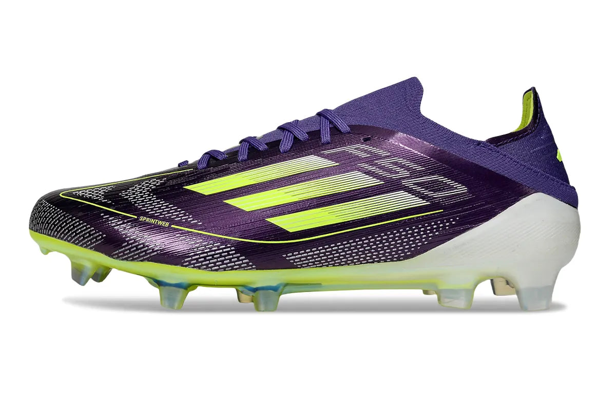 Adidas Purple Lime Cleats - Hình 7
