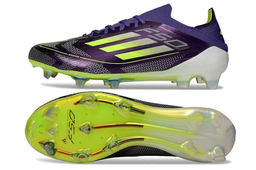 Adidas Purple Lime Cleats - Hình 6