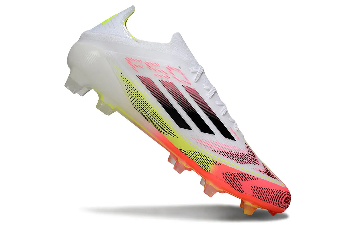 Adidas F50 FG White/Neon
