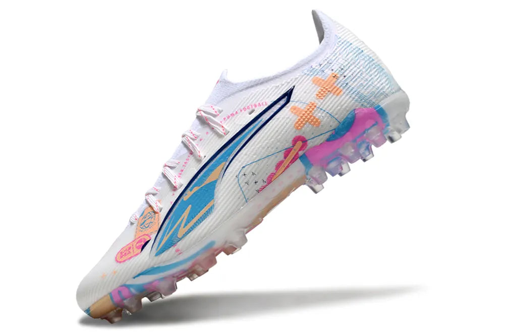 Puma Ultra Pro FG White/Multi - Hình 2
