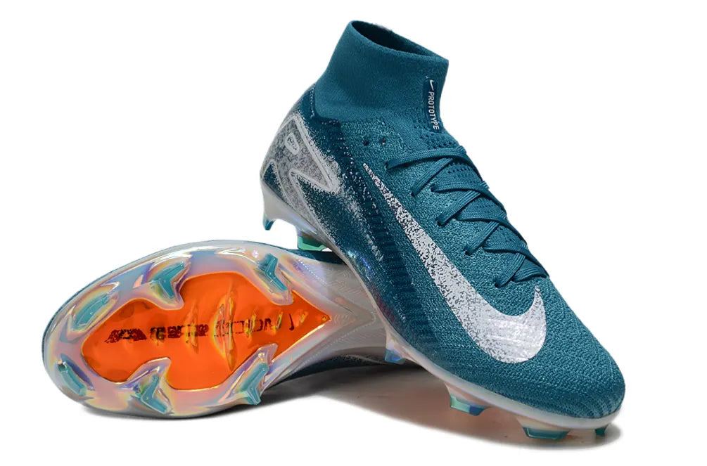Nike Mercurial Green Soccer Cleats - Hình 3