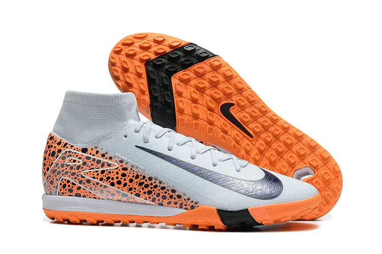 Mercurial Superfly Grey Orange Turf - Hình 9