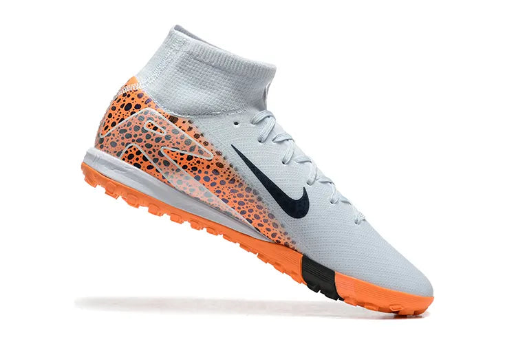 Mercurial Superfly Grey Orange Turf - Hình 8