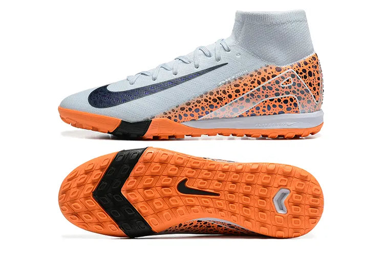 Mercurial Superfly Grey Orange Turf - Hình 11