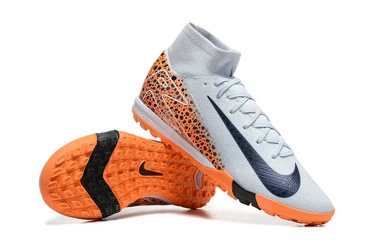 Mercurial Superfly Grey Orange Turf - Hình 4
