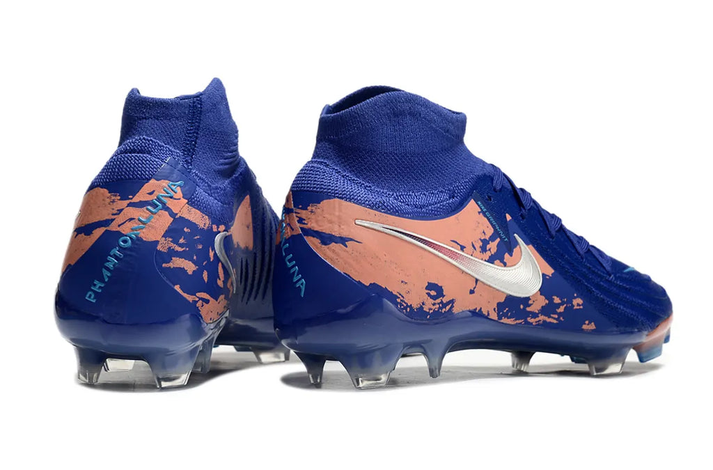 Nike Blue Soccer Cleats - Hình 4