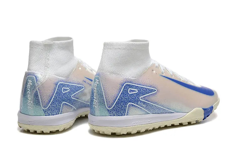 Mercurial Superfly White/Blue Turf