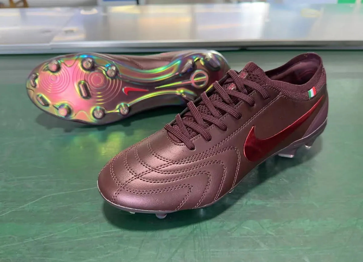 Nike Tiempo Maroon Iridescent FG - Hình 8