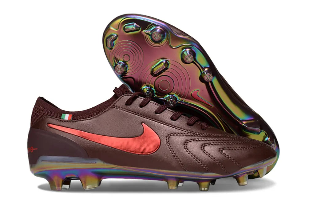 Nike Tiempo Maroon Iridescent FG - Hình 5