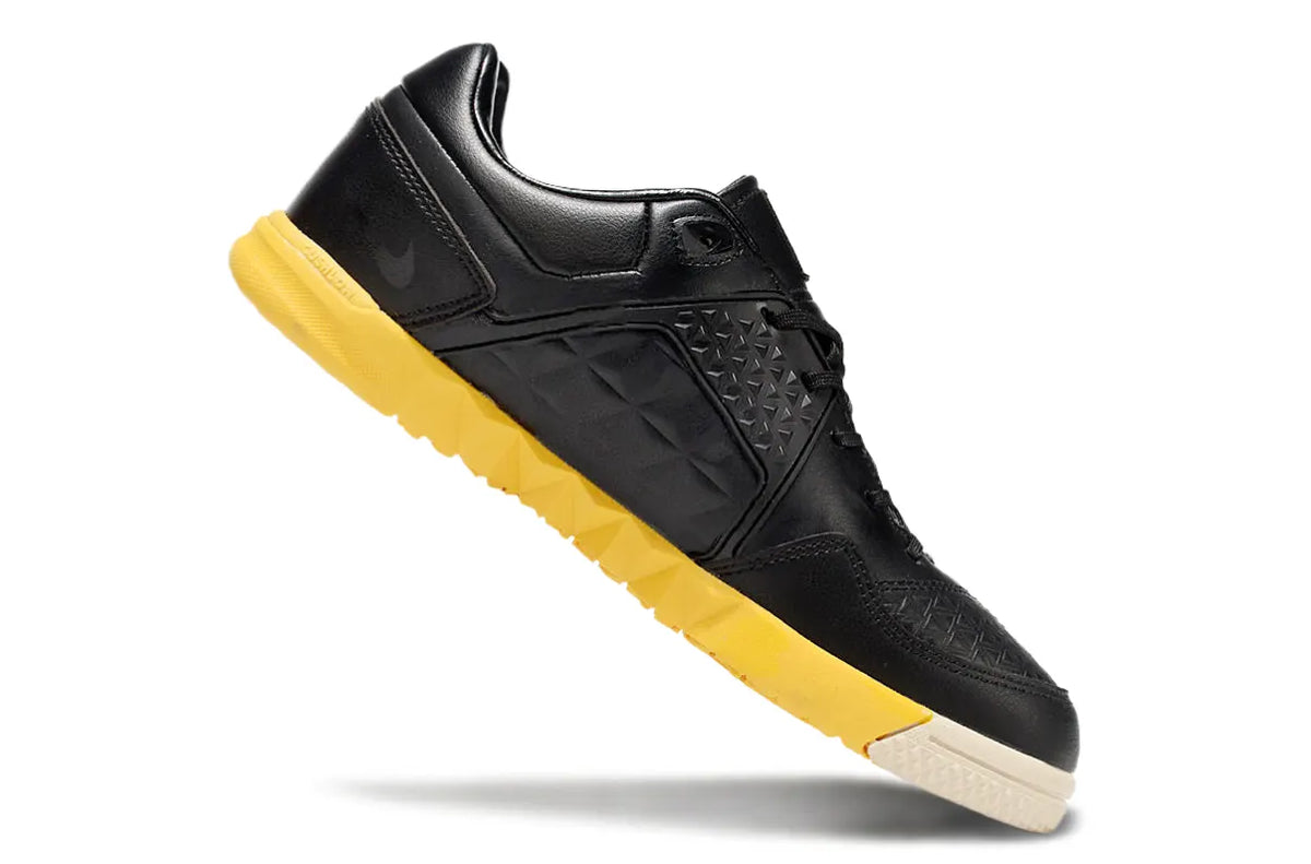 Nike Gato Leather Black Yellow - Hình 3