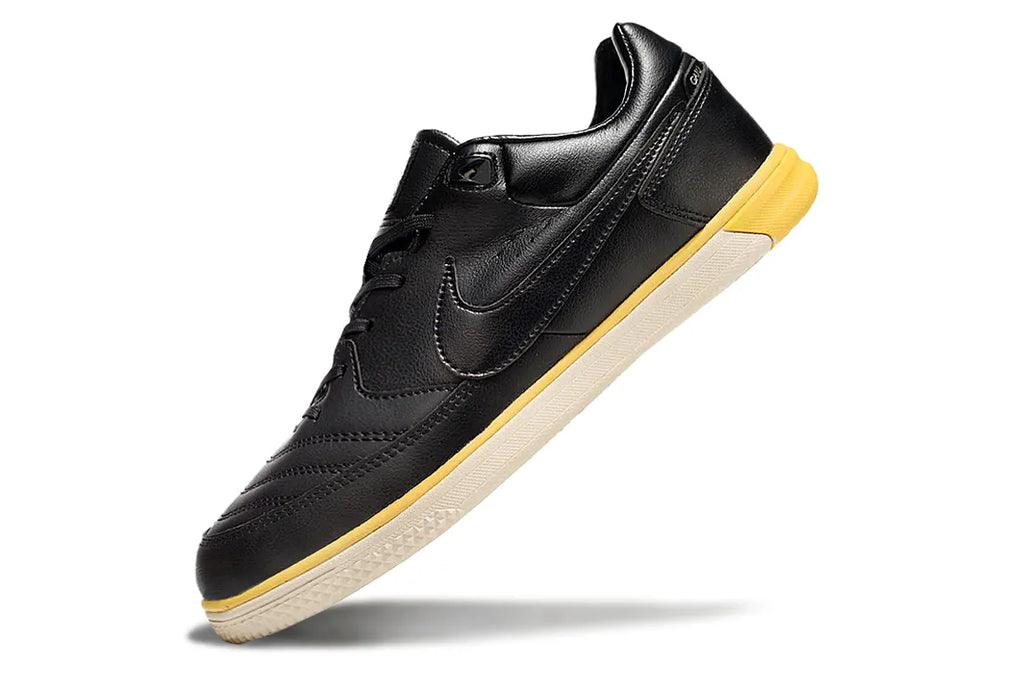 Nike Gato Leather Black Yellow - Hình 4