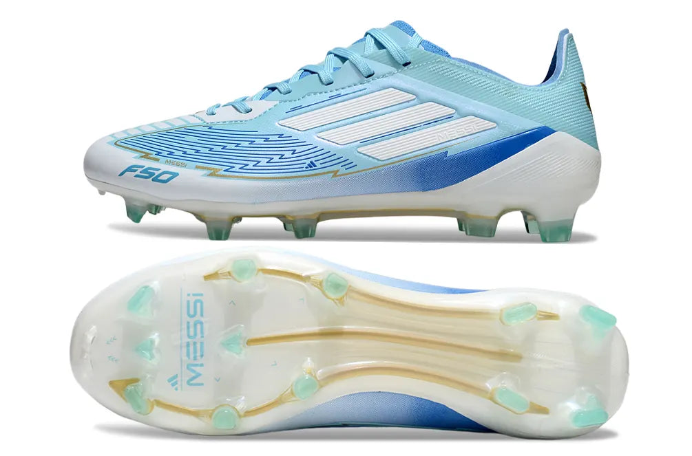 Adidas Messi Sky Blue Cleats - Hình 6