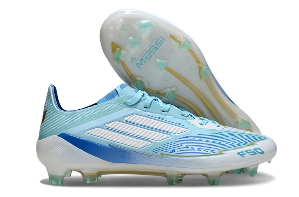 Adidas Messi Sky Blue Cleats - Hình 5
