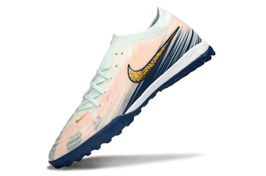 Mercurial Flyknit Peach/Gold Turf - Hình 2