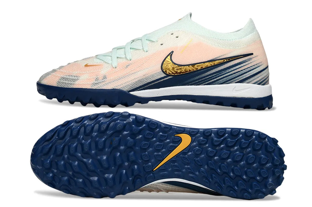 Mercurial Flyknit Peach/Gold Turf - Hình 6