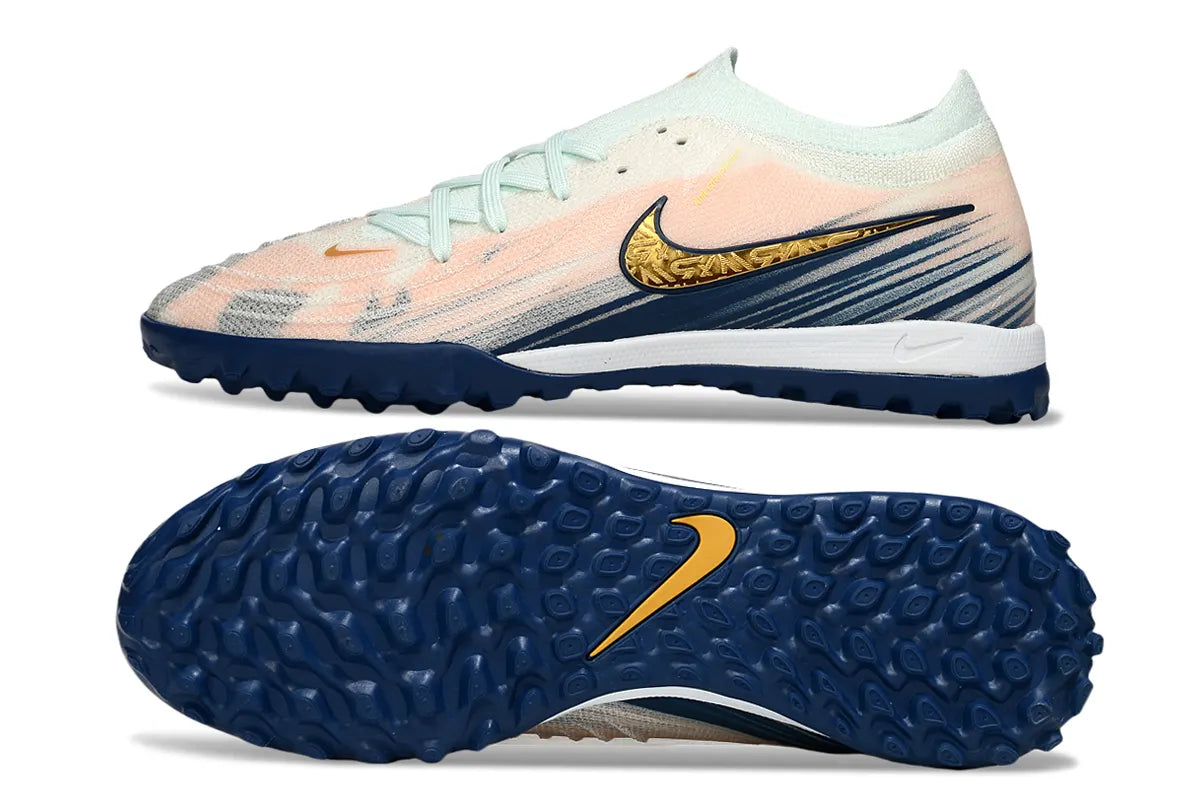 Mercurial Flyknit Peach/Gold Turf - Hình 6