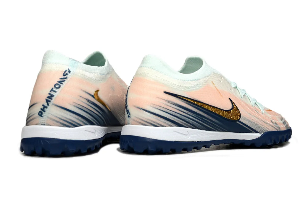 Mercurial Flyknit Peach/Gold Turf - Hình 4