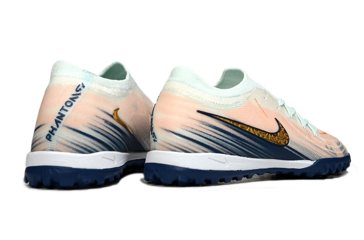 Mercurial Flyknit Peach/Gold Turf - Hình 4