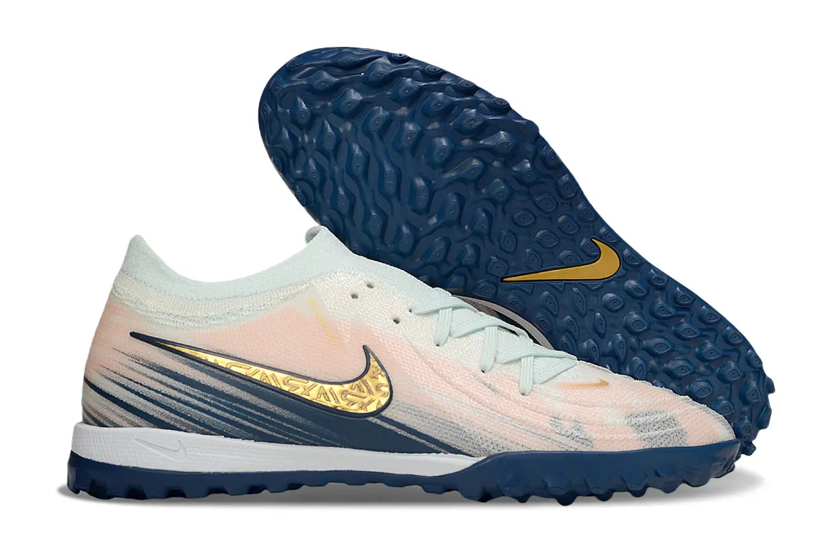 Mercurial Flyknit Peach/Gold Turf - Hình 5