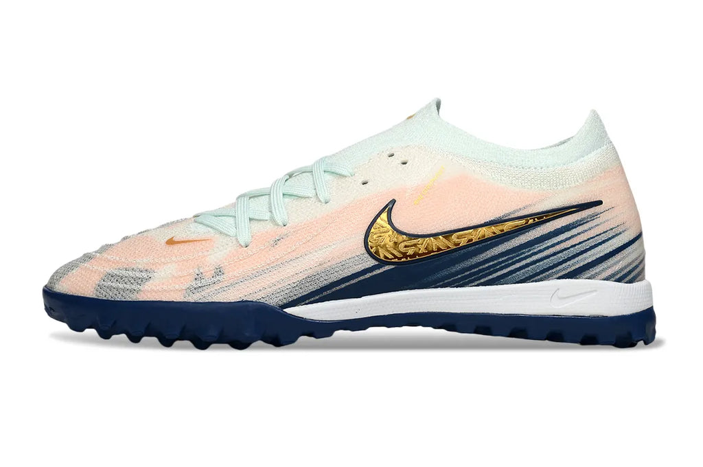 Mercurial Flyknit Peach/Gold Turf - Hình 7