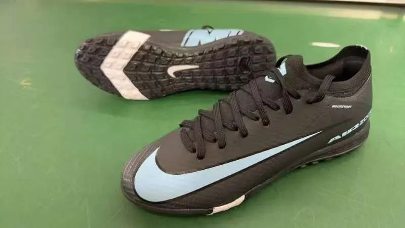 Nike Mercurial Black/Sky Blue Turf - Hình 7