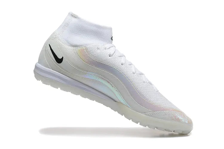 Nike React Phantom GX Pro White Turf Soccer Shoes - Hình 4