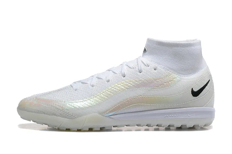 Nike React Phantom GX Pro White Turf Soccer Shoes - Hình 9