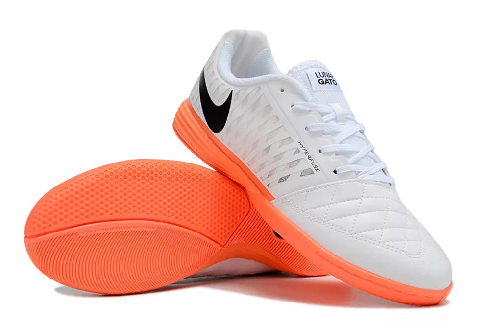 Nike White/Orange Indoor Soccer - Hình 6