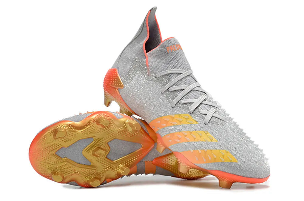 Adidas Predator Freak.1 Grey/Orange - Hình 3