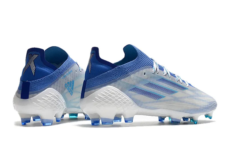 Adidas X Crazyfast.1 White/Blue - Hình 4