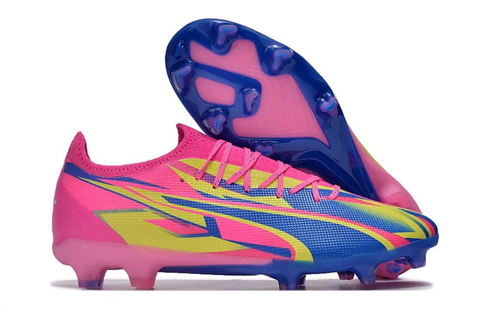 Adidas Pink Blue Cleats - Hình 5