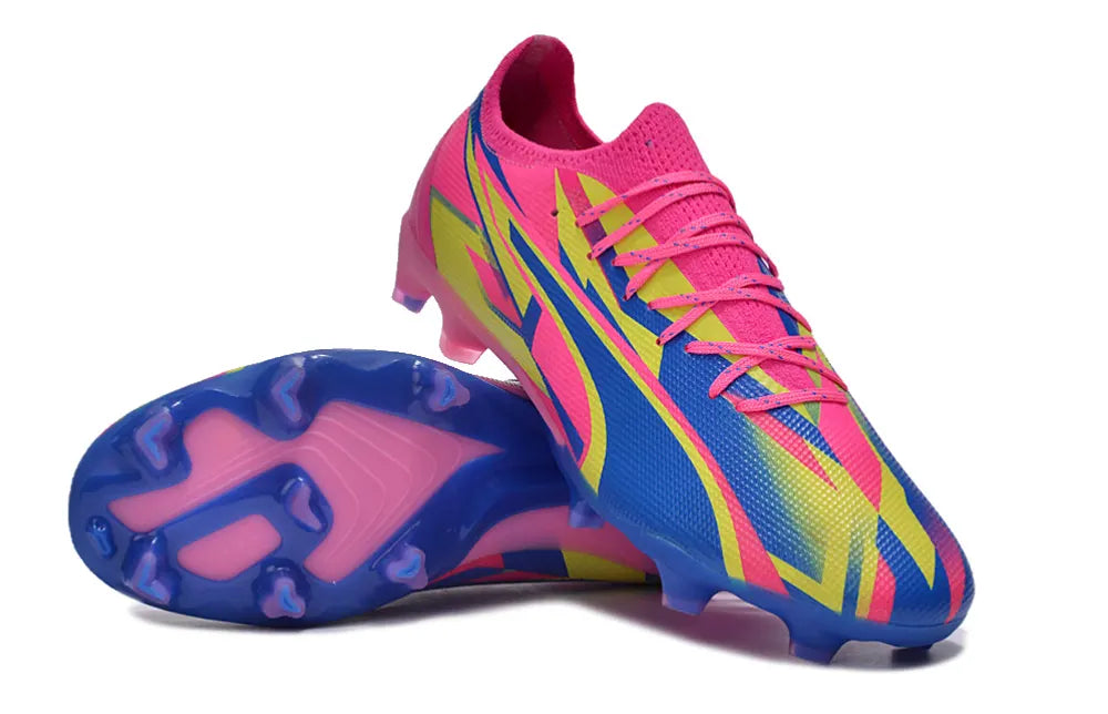 Adidas Pink Blue Cleats - Hình 3