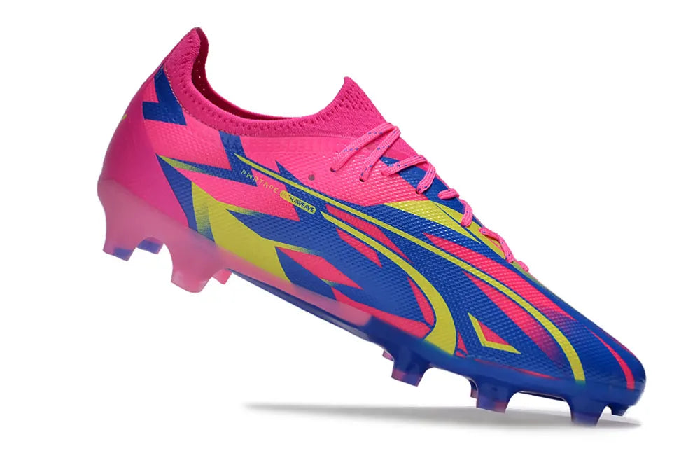 Adidas Pink Blue Cleats