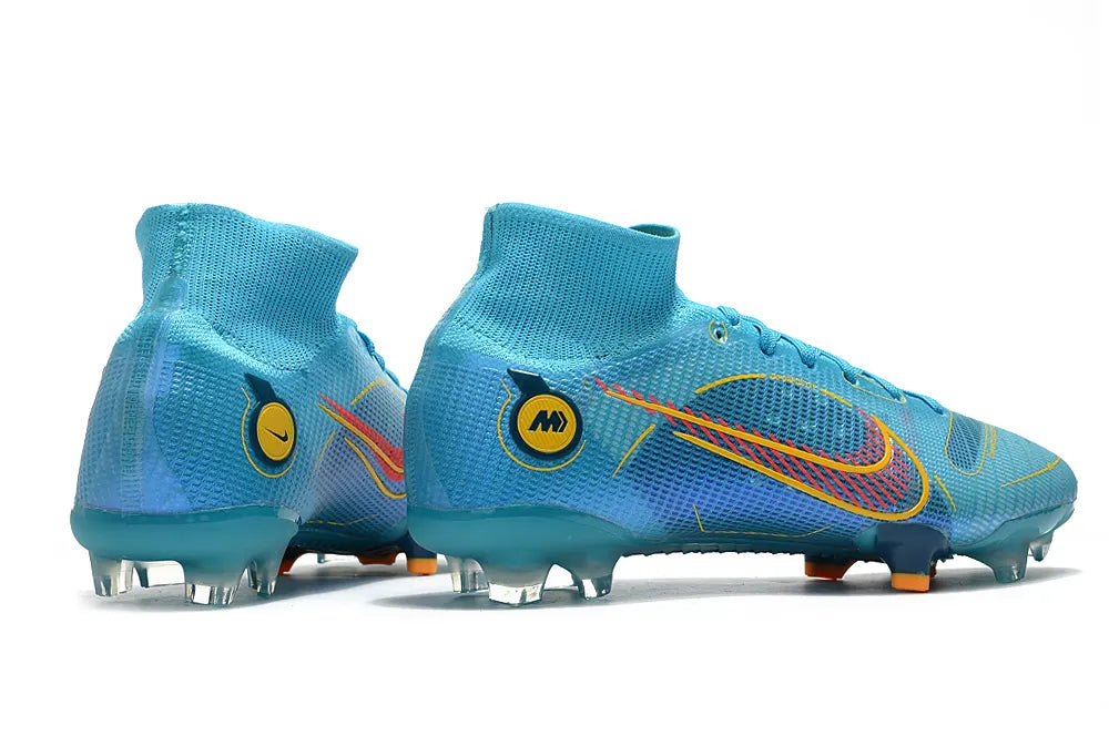 Nike Turquoise Soccer Cleats - Hình 4