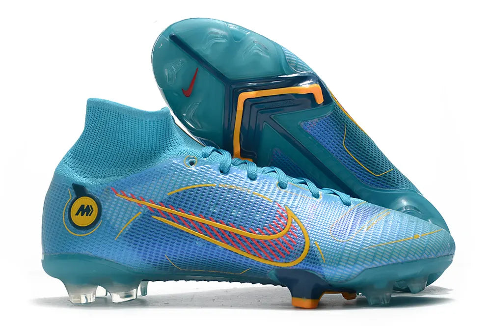 Nike Turquoise Soccer Cleats - Hình 5