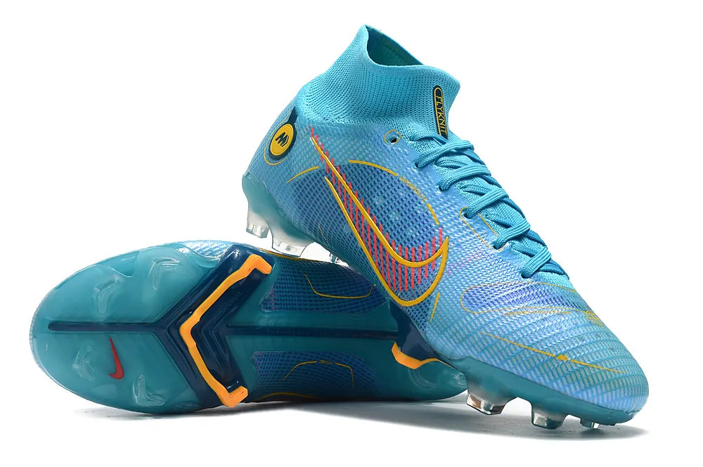 Nike Turquoise Soccer Cleats - Hình 3