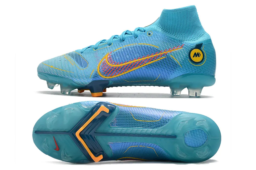 Nike Turquoise Soccer Cleats - Hình 6