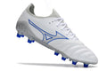 Mizuno White Blue Cleats
