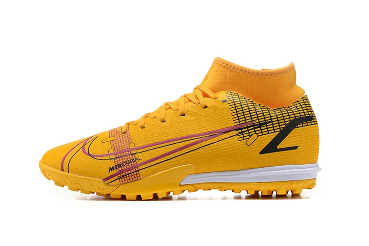 Nike Yellow Mercurial Turf Shoes - Hình 10