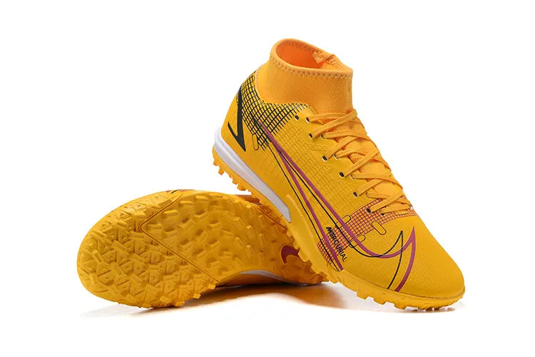 Nike Yellow Mercurial Turf Shoes - Hình 5